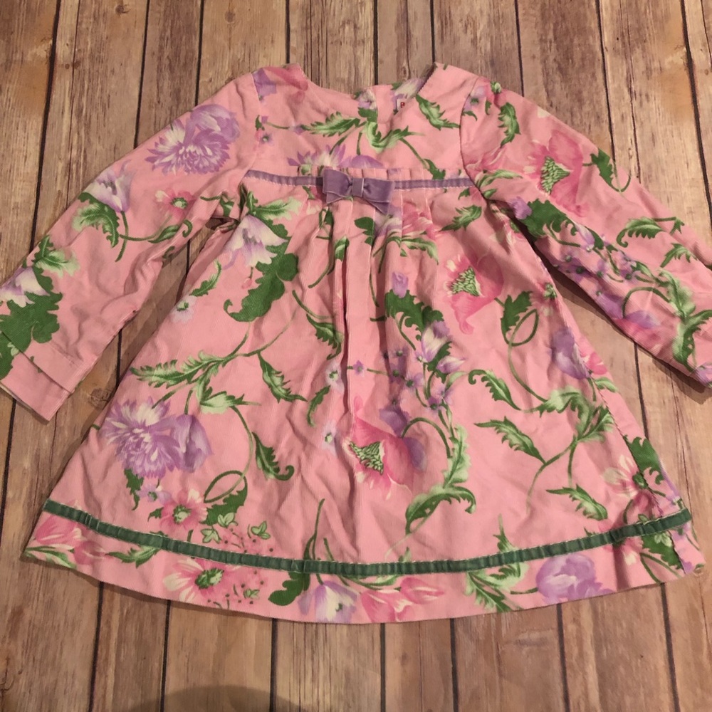 Baby Nay floral cord dress